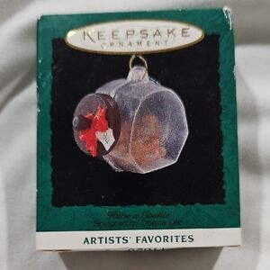 Vintage 94' Hallmark Keepsake Ornament "Have A Cookie" Cookie Jar